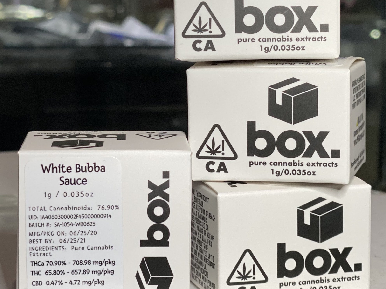 Box White Bubba Sauce 1G