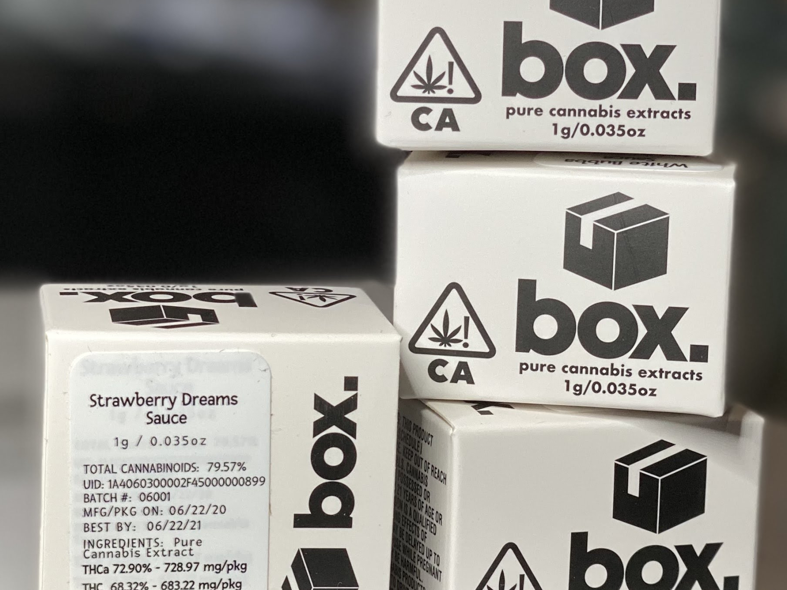 Box Strawberry Dreams Sauce 1G