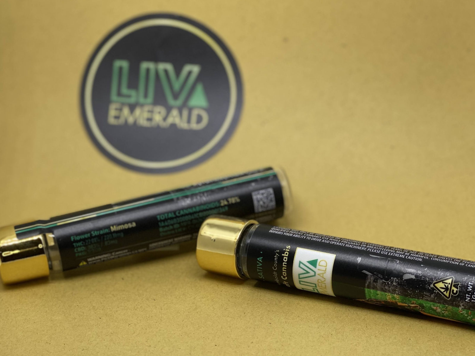 LIV Emerald Mimosa 1g Preroll