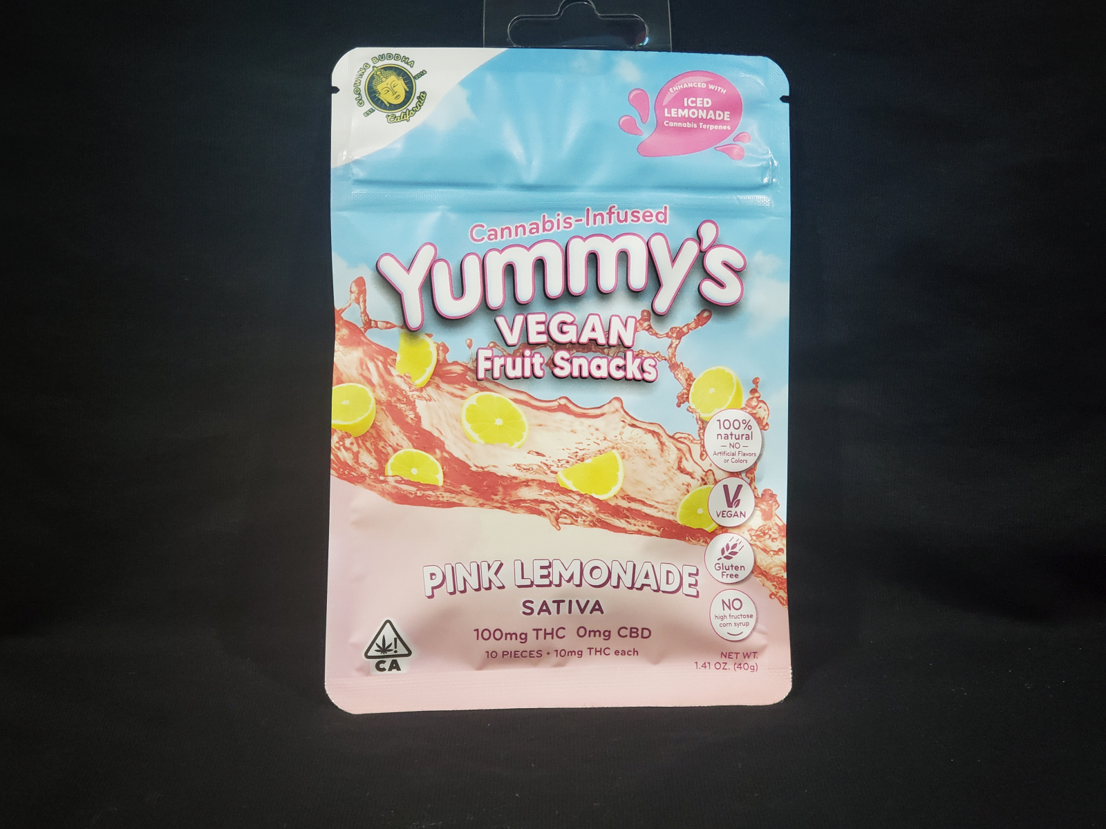 Yummy's Pink Lemonade 100mg Edibles