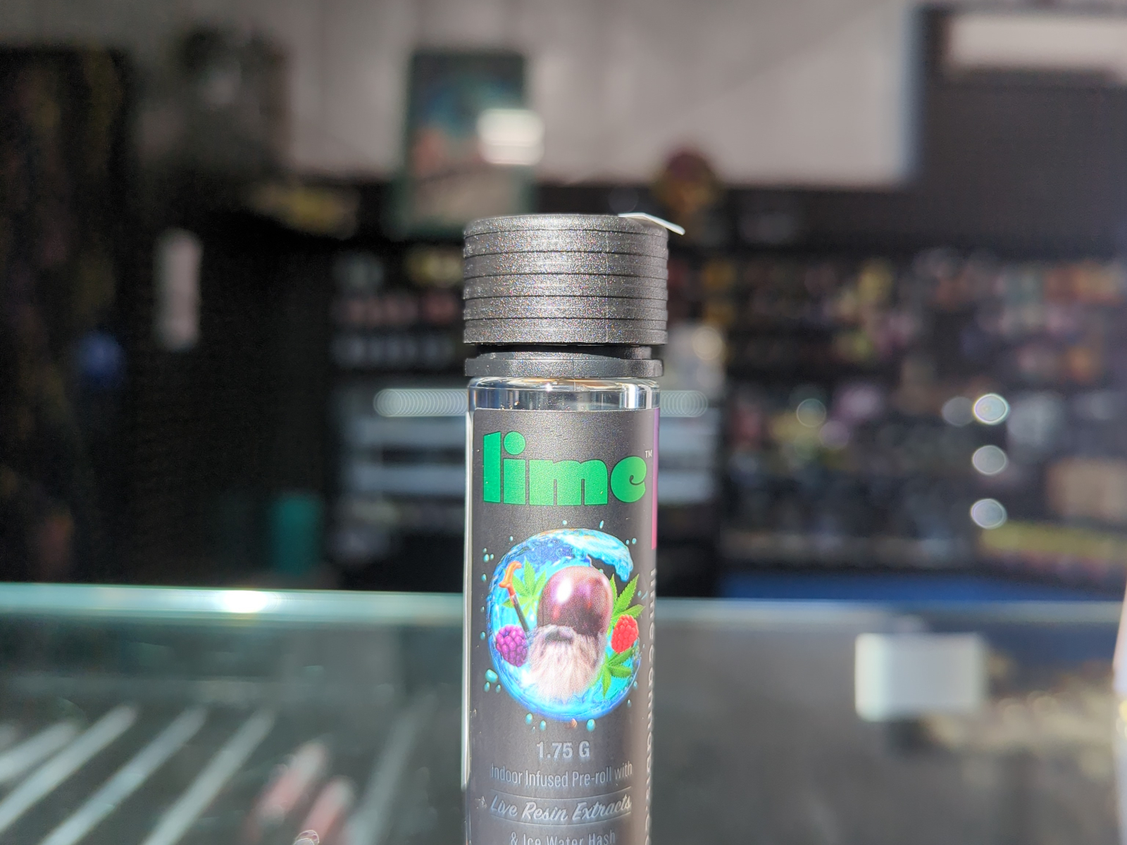 Lime Purple ZaZa 1.75g Infused Preroll | Kure Wellness | Cannabis