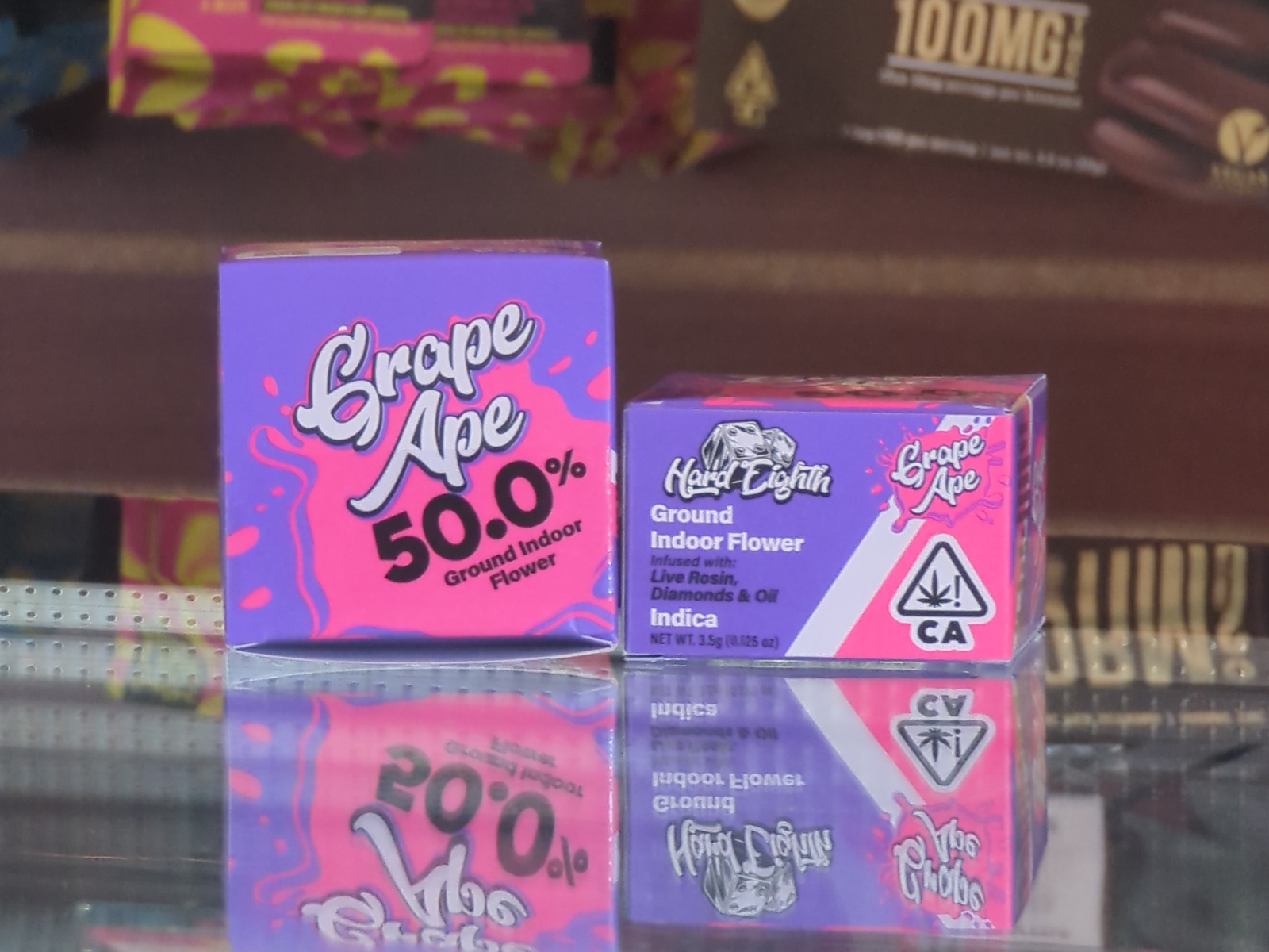 Hard Eighth Grape Ape 3.5g Infused Pre-Ground Flower | Kure