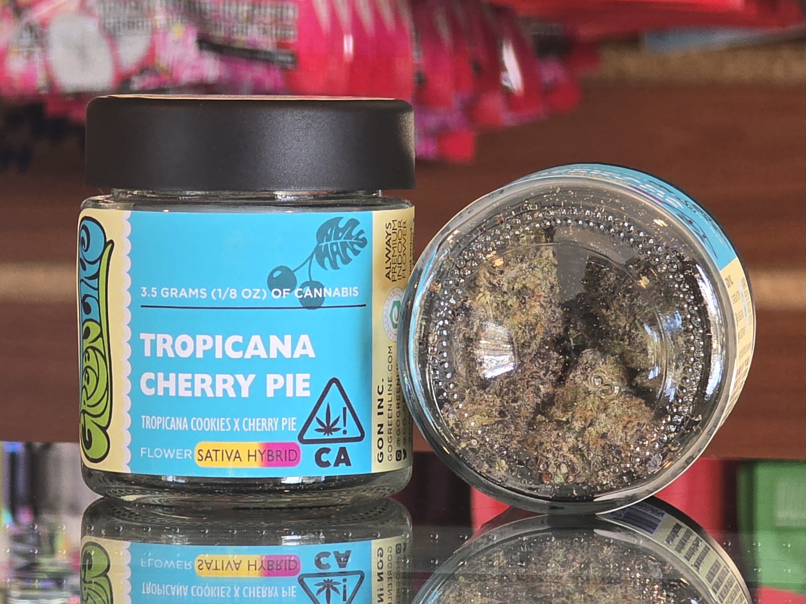 Greenline Tropicana Cherry Pie 3.5g Indoor Flower | Kure Wellness