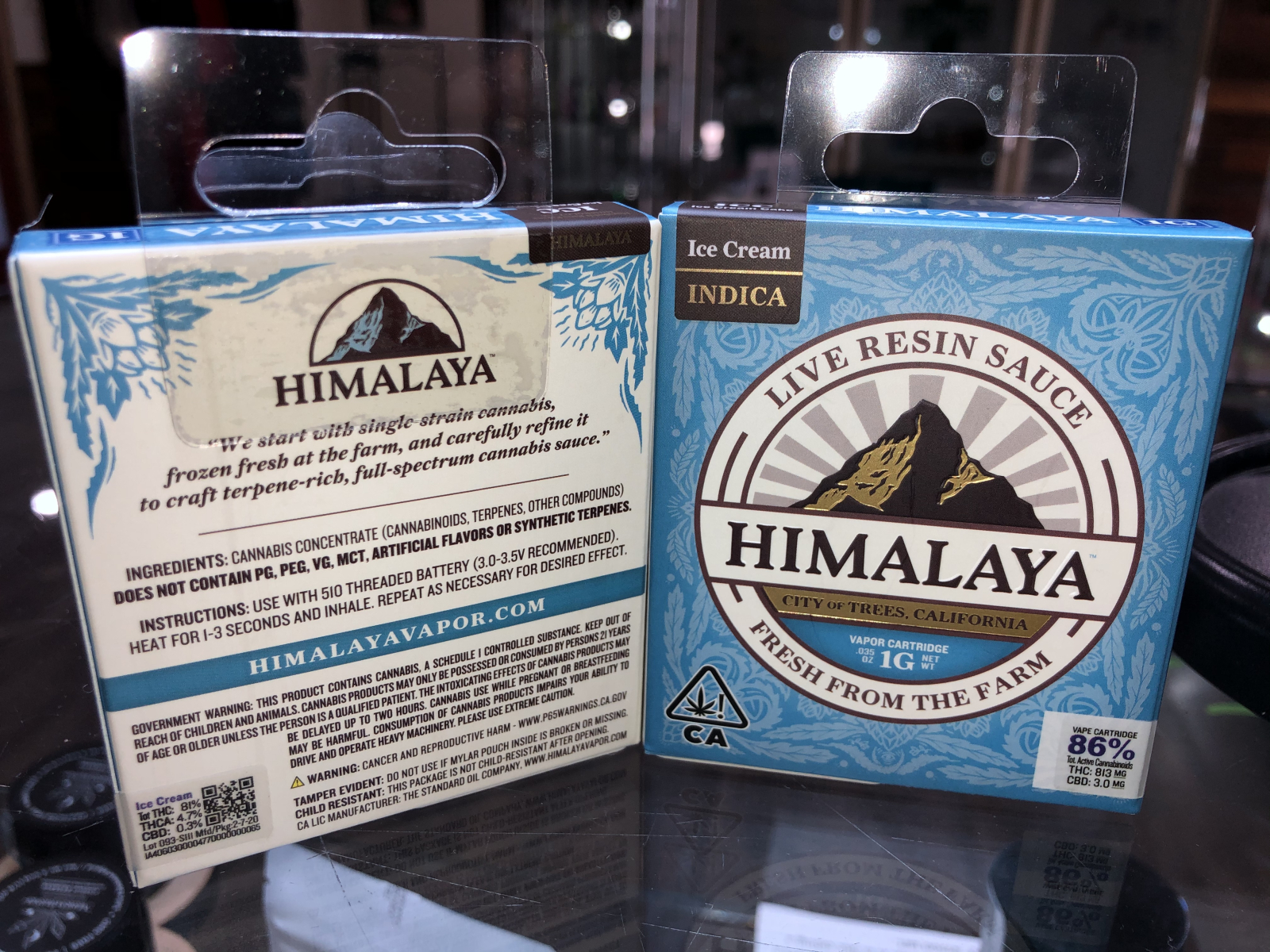 Himalaya Live Sauce Ice Cream Cake 1g