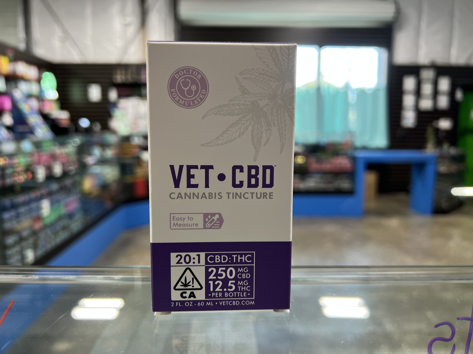 Vet CBD 201 Pet Tincture 60ML Kure Wellness Medical Dispensary