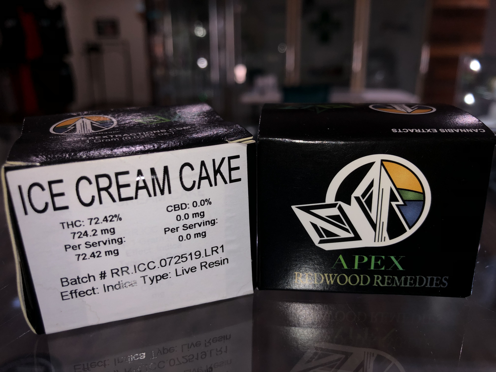 Redwood Remedies Ice Cream Cake Live Resin 1g