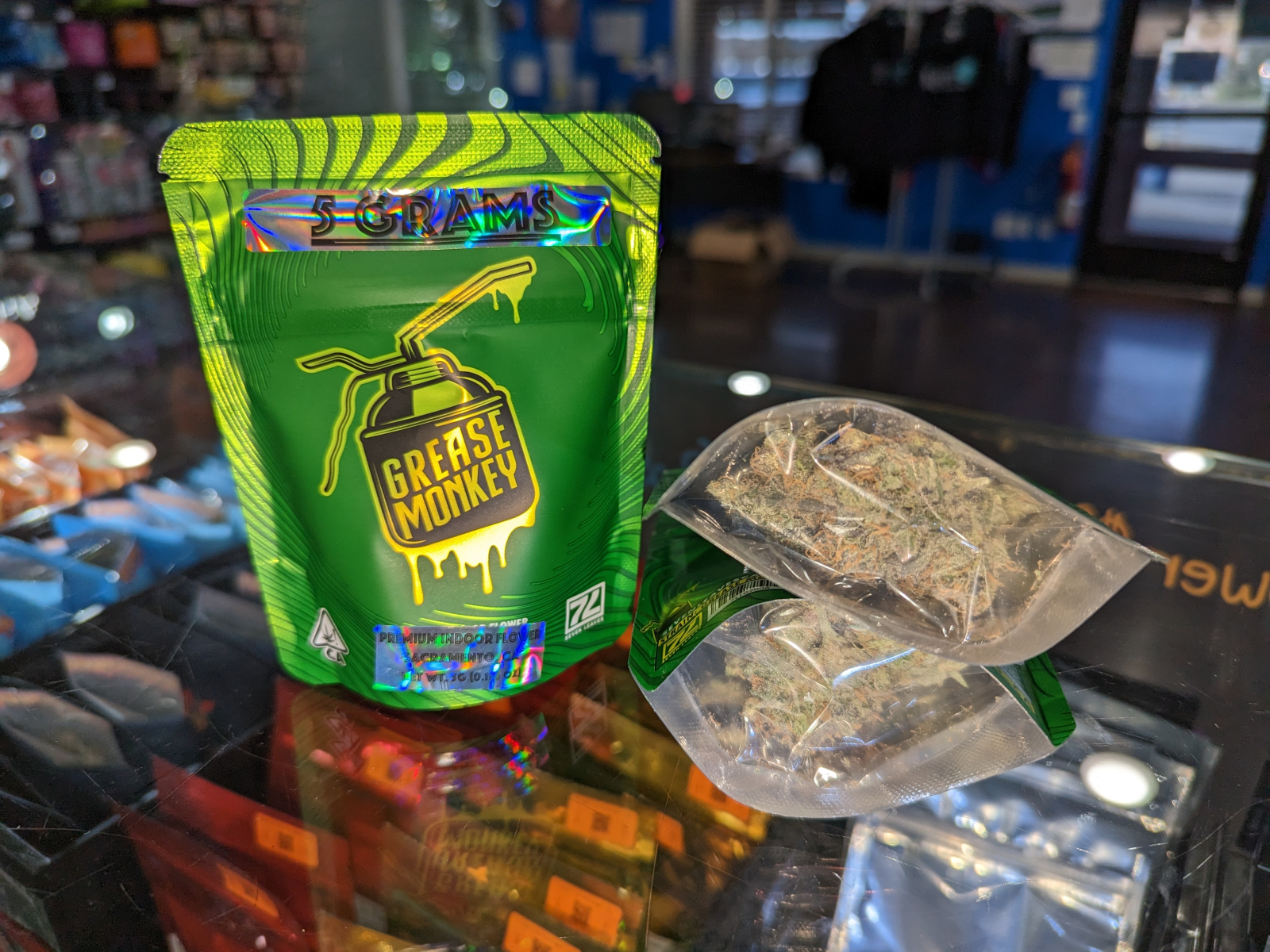 Seven Leaves Grease Monkey 5.0g Flower Kure Wellness Medical and