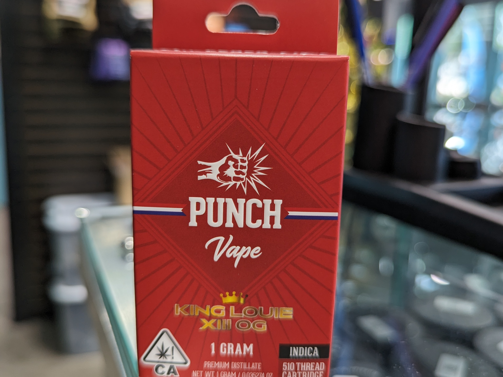 Punch King Louis XIII OG 1g Cartridge Kure Wellness Medical and