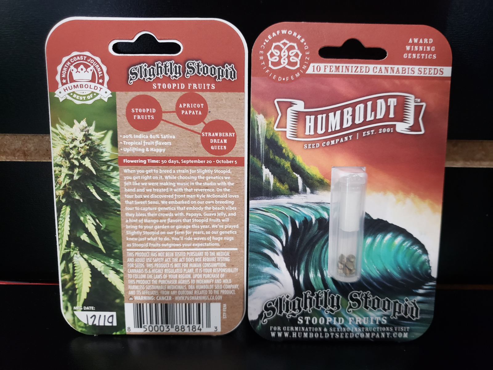 Humboldt Seed Co Stoopid Fruit Feminized 10 count