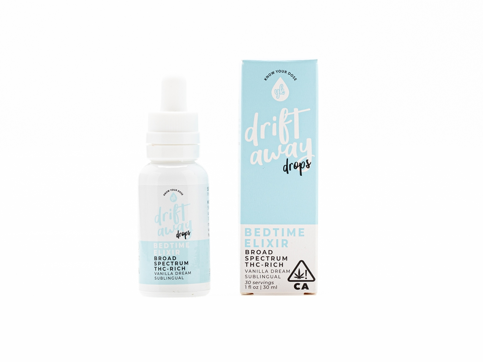 Yummi Karma Drift Away Tincture 300mg THC Kure Wellness Medical