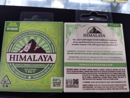 Himalaya Blue Dream 1g Cartridge
