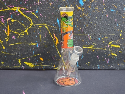 10in Fancy Design Beaker