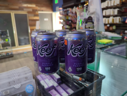 Keef Cola Xtreme Purple Passion 100mg 12oz Soda