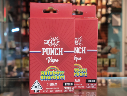 Punch Rainbow Sherbert 1g Dist. Cartridge