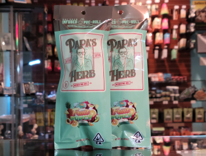 Papa's Herb Fruit Punch 1g  Infused Preroll