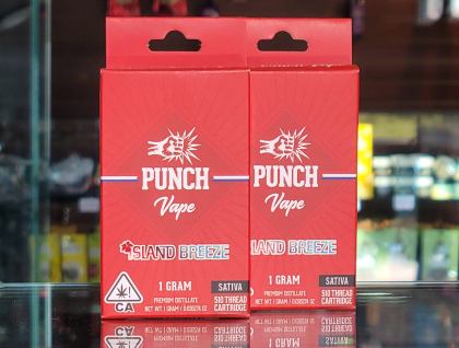 Punch Island Breeze 1g Distillate Cartridge