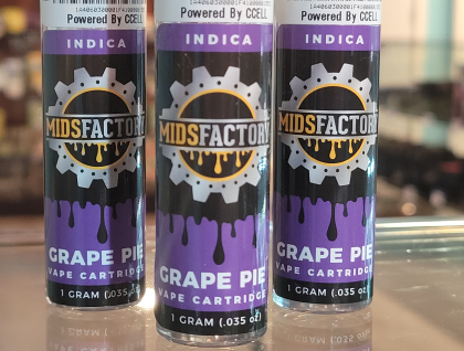 Midsfactory Grape Pie 1g Cartridge