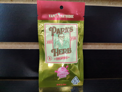 Papa's Herb Bubba Gum 1g Cartridge