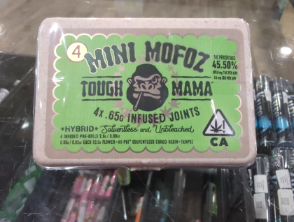 Tough Mama Mini Mofoz Fuelato 2.6g 4-Pack Infused Preroll