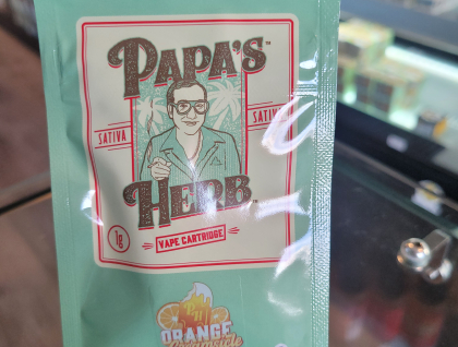 Papa's Herb Orange Creamsicle 1g Cartridge