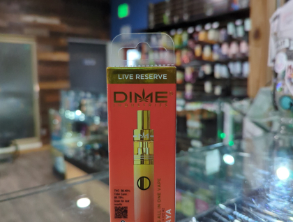 Dime Industries Papaya Live Reserve 1g Disposable Cartridge