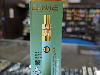 Dime Industries Kushmint Live Reserve 1g Disposable Cartridge SAMPLE