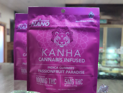 Kanha Nano Passionfruit Paradise 100mg Edibles