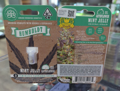 Humboldt Seed Co. Mint Jelly Feminized 3 Ct.