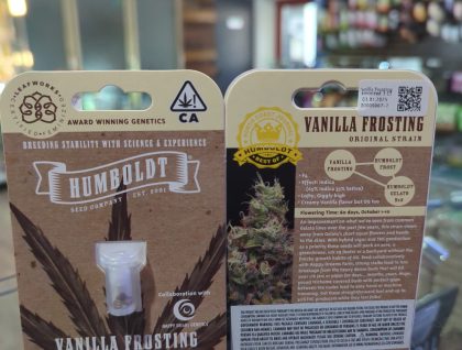 Humboldt Seed Co. Vanilla Frosting Feminized 3 Ct.