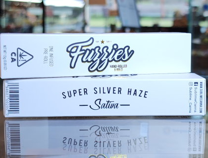 Fuzzies Super Silver Haze 1.5g Infused Preroll