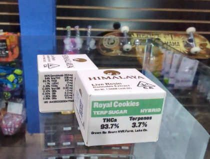 Himalaya Live Resin Royal Cookies 1g Concentrate