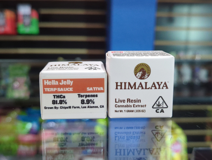Himalaya Live Resin Hella Jelly 1g Concentrate