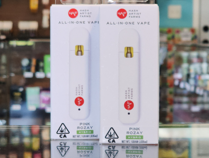 Hash Artist Farms Pink Rozay 1g All in One Cartridge