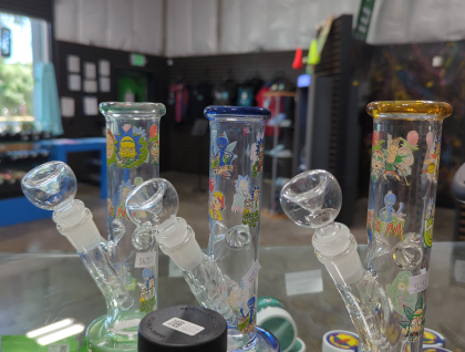 Rick And Morty 8in Cylinder Bong