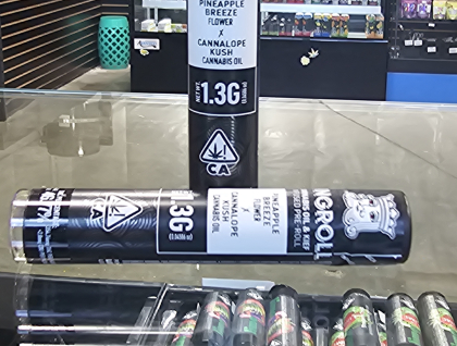 Kingroll Pineapple Breeze x Cannalope Kush 1.3g Infused Preroll