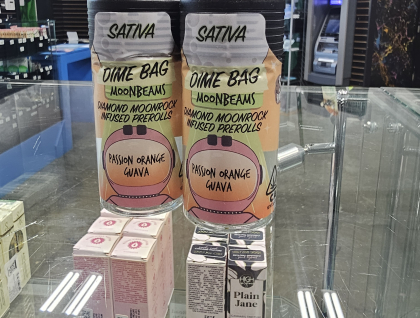 Dime Bag Moonbeams Passion Orange Guava 2.5g Infused Preroll 5pk