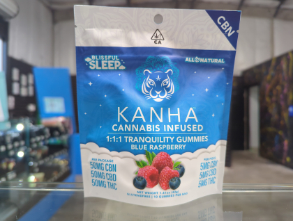 Kanha Tranquility Gummies CBD:CBN:THC