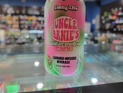 Uncle Arnie's Watermelon Wave 8oz 100mg THC Beverage