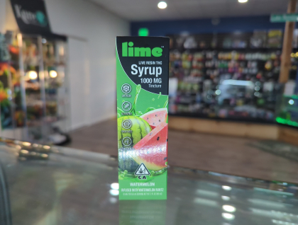 Lime Watermelon Live Resin Syrup 1000mg Tincture