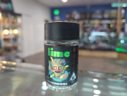 Lil' Lime Maui Wowie Diamond & Hash Infused 3g Preroll 5-Pk