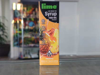 Lime Pineapple Live Resin Syrup 1000mg Tincture