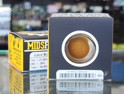 Midsfactory Lava Burst 1g Cured Resin Sauce Concentrate