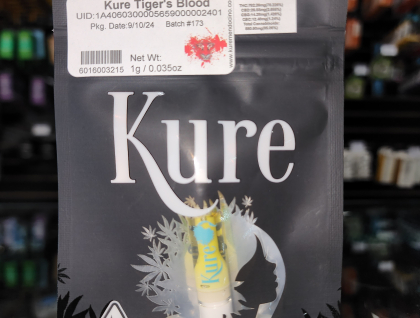 Kure Tiger's Blood 1g Cartridge