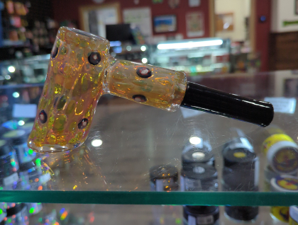 Gold Fume Millie Hammer Bubbler