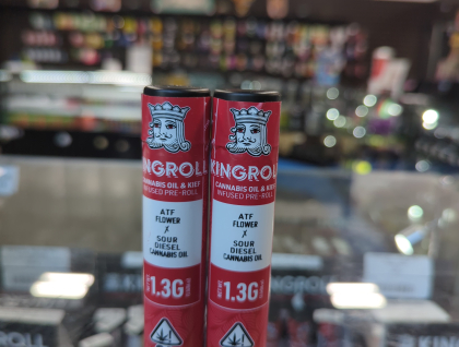 Kingroll ATF x Sour Diesel 1.3g Infused Preroll