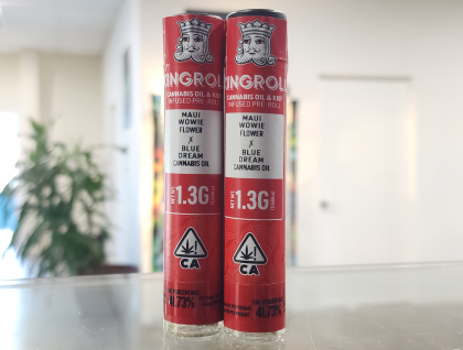 Kingroll Maui Wowie x Blue Dream 1.3g Infused Preroll