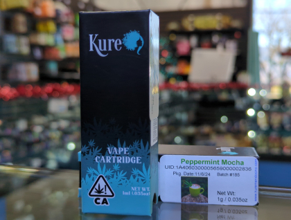 Kure Peppermint Mocha 1g Cartridge