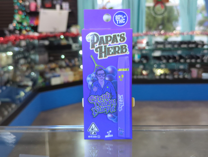 Papa's Herb Grand Daddy Purp 1g Disposable Cartridge