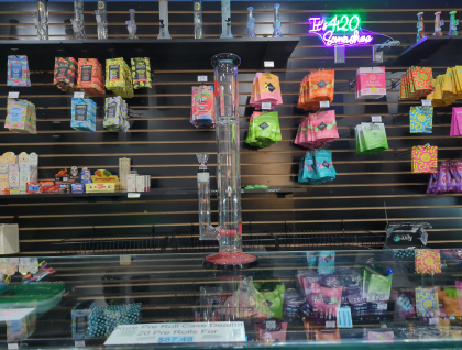 King Glass Dual Stem Stacker