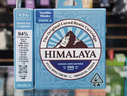 Himalaya Originals Vanilla Shake .5g Cartridge